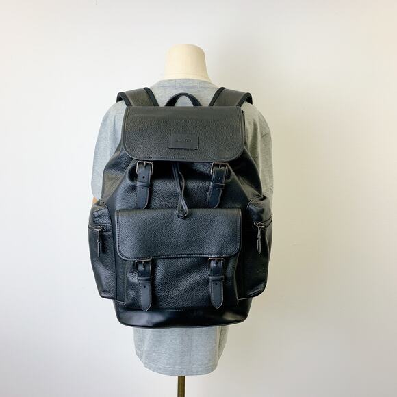Coach CT015 Sprint Backpack IN Black - Picture 1 of 9